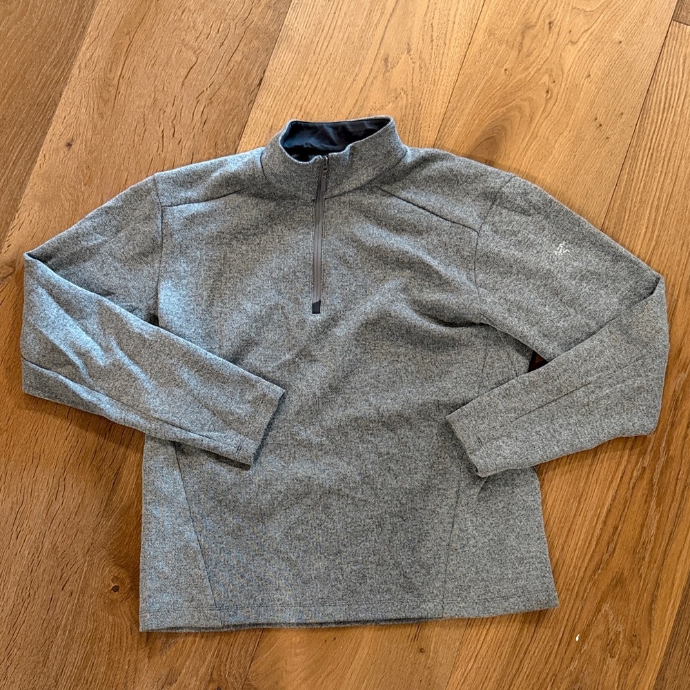 Arc'teryx Gray Zip-Up Men's Sweater
